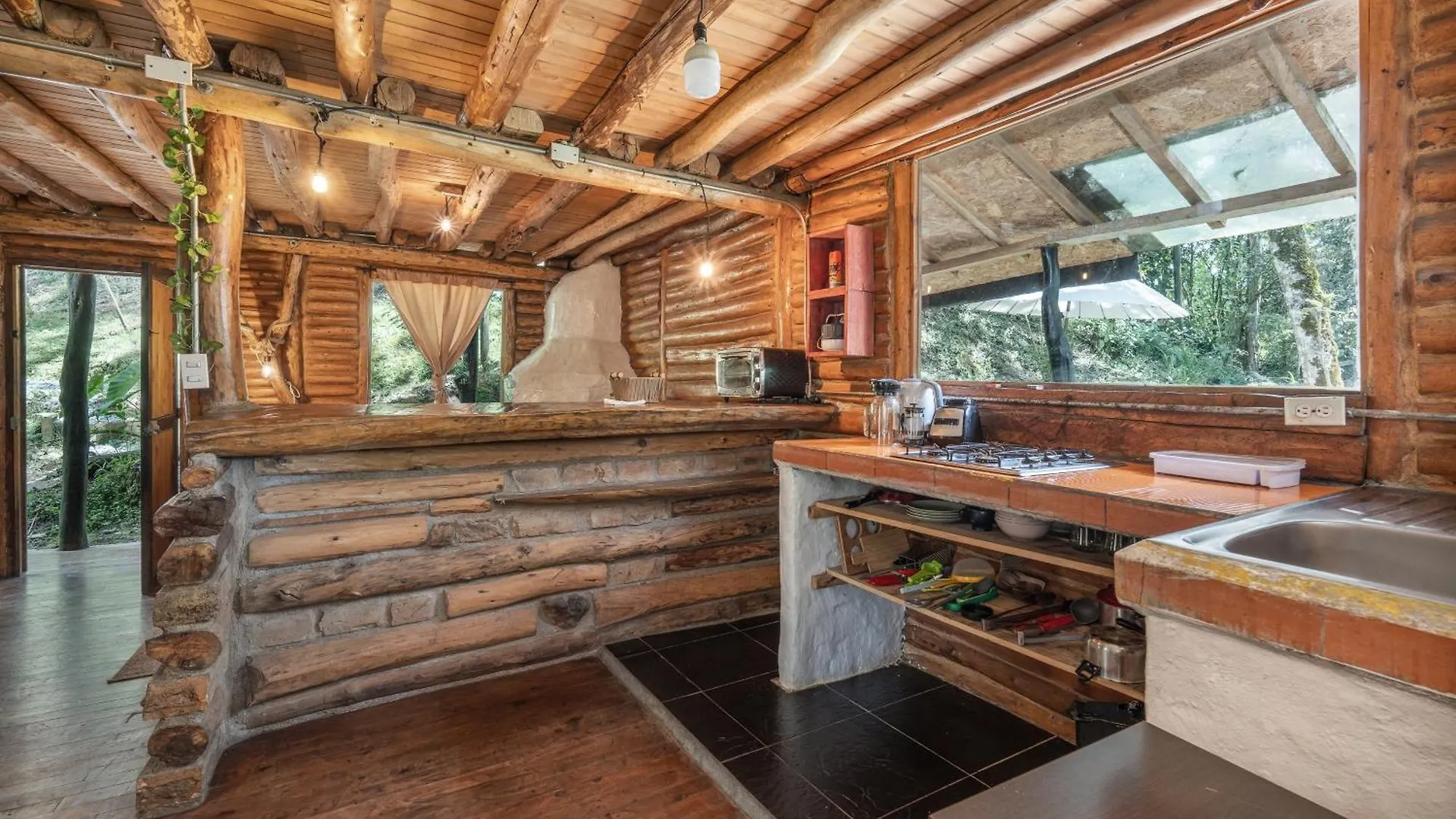 Kamp alanı Cabanas Casa Monte En Santa Elena Medellín